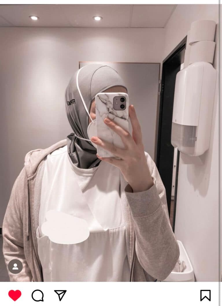 Authentische Kundinnenstimme zum Fitspirated Sport Hijab 1